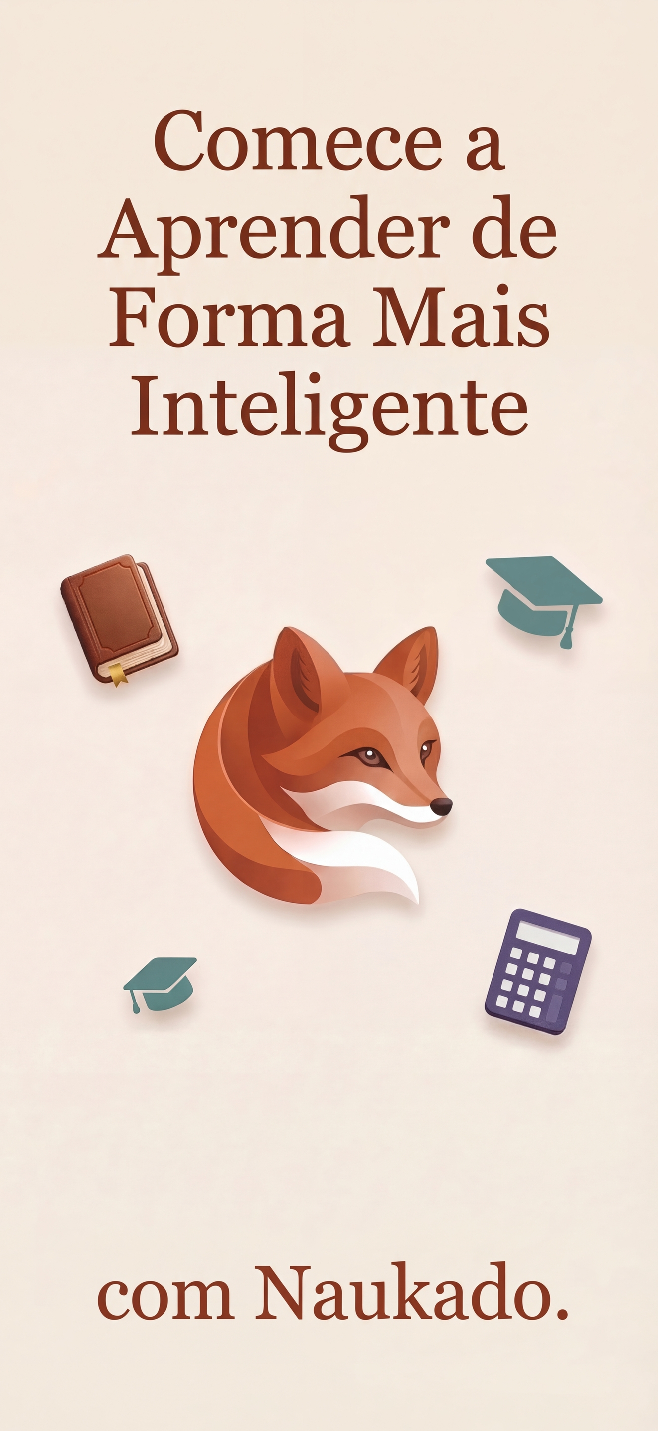 Naukado app para ENEM — fichas e quiz para vestibular